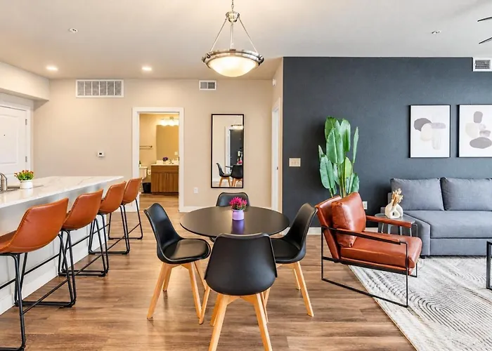 Apartment Trendy 2bd Gym Pool Parking Wd Sleeps 8 Tempe