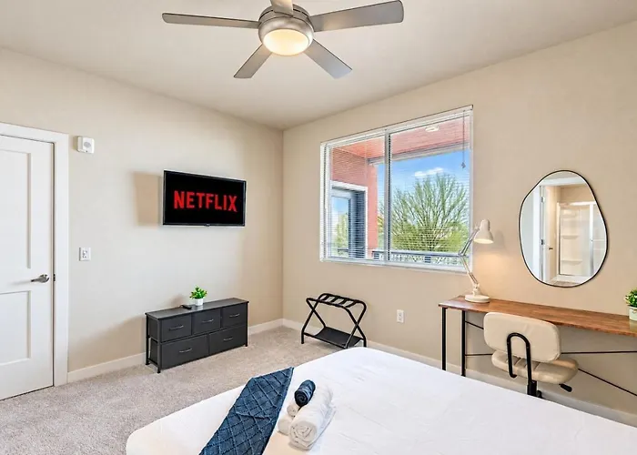 Apartment Trendy 2bd Gym Pool Parking Wd Sleeps 8 Tempe